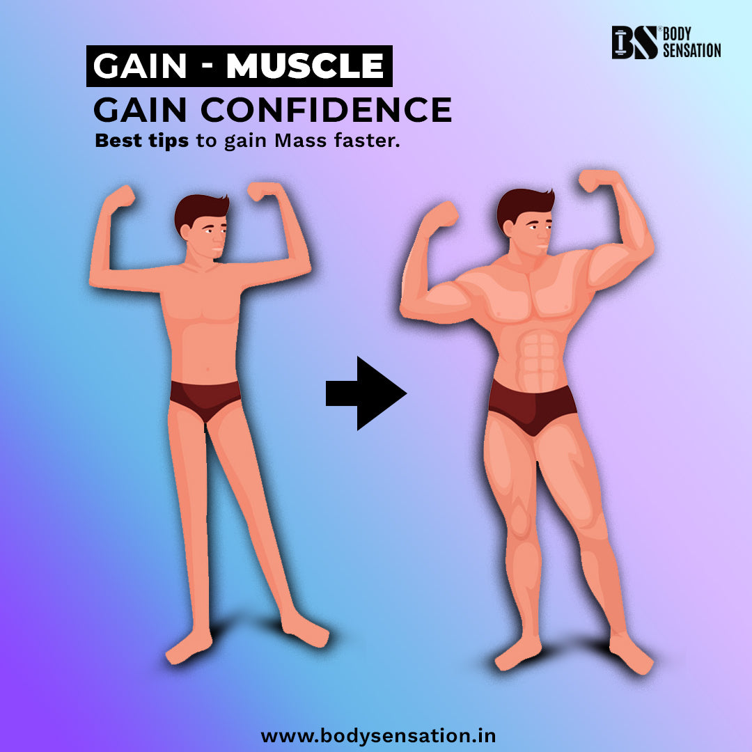 Best Nutrition tips for Muscle Building | Muscle Gain Diet for beginners | Body Sensation Mass gainer