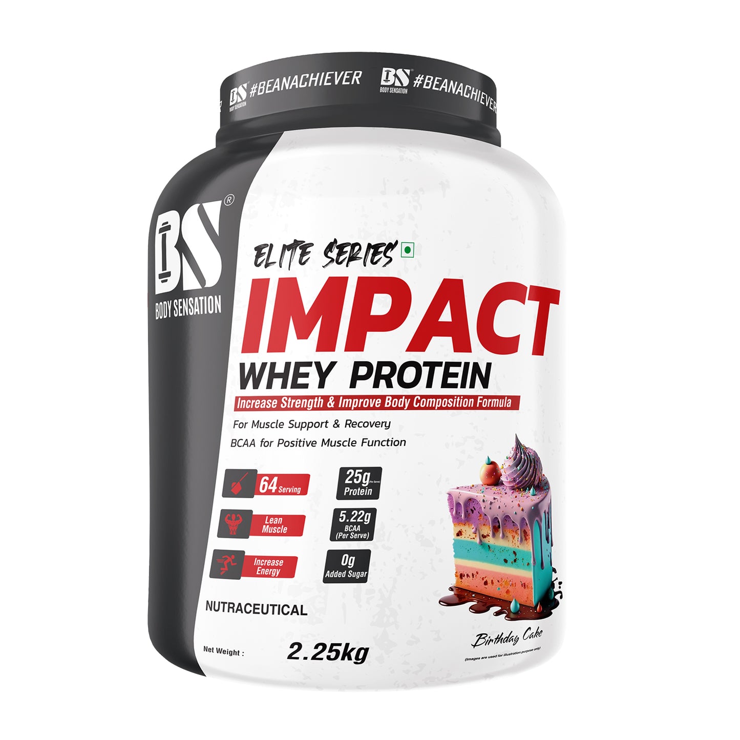Elite Impact Whey Protein 2.25 Kg