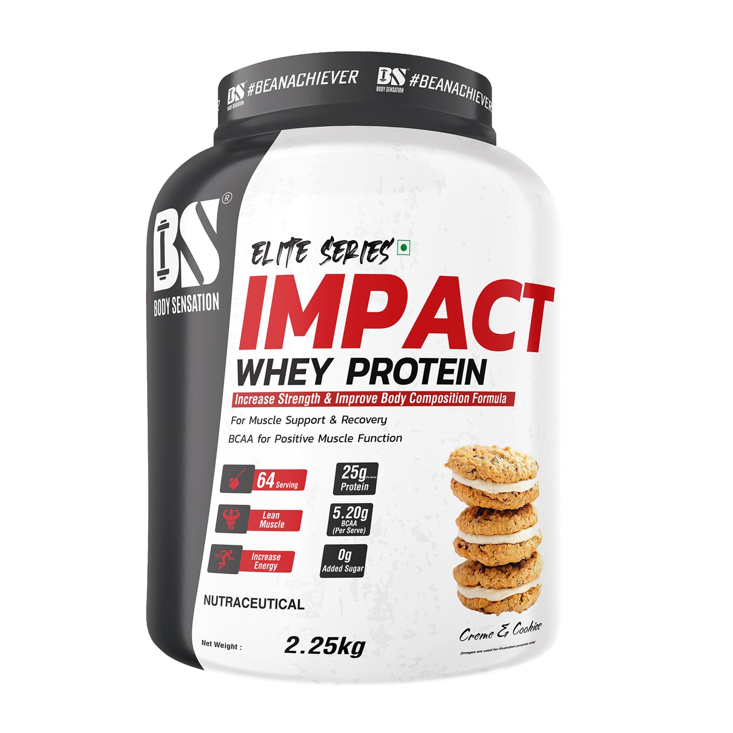 Elite Impact Whey Protein 2.25 Kg