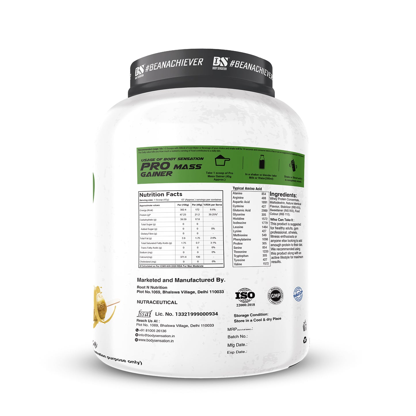 Elite Pro Mass Gainer