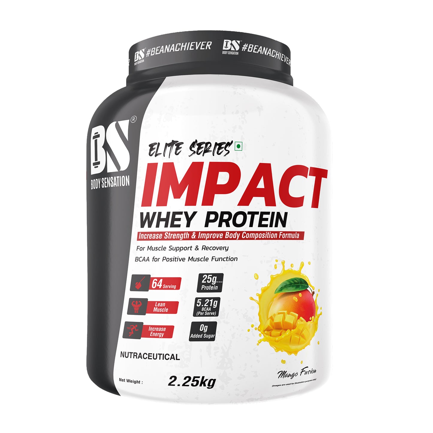Elite Impact Whey Protein 2.25 Kg