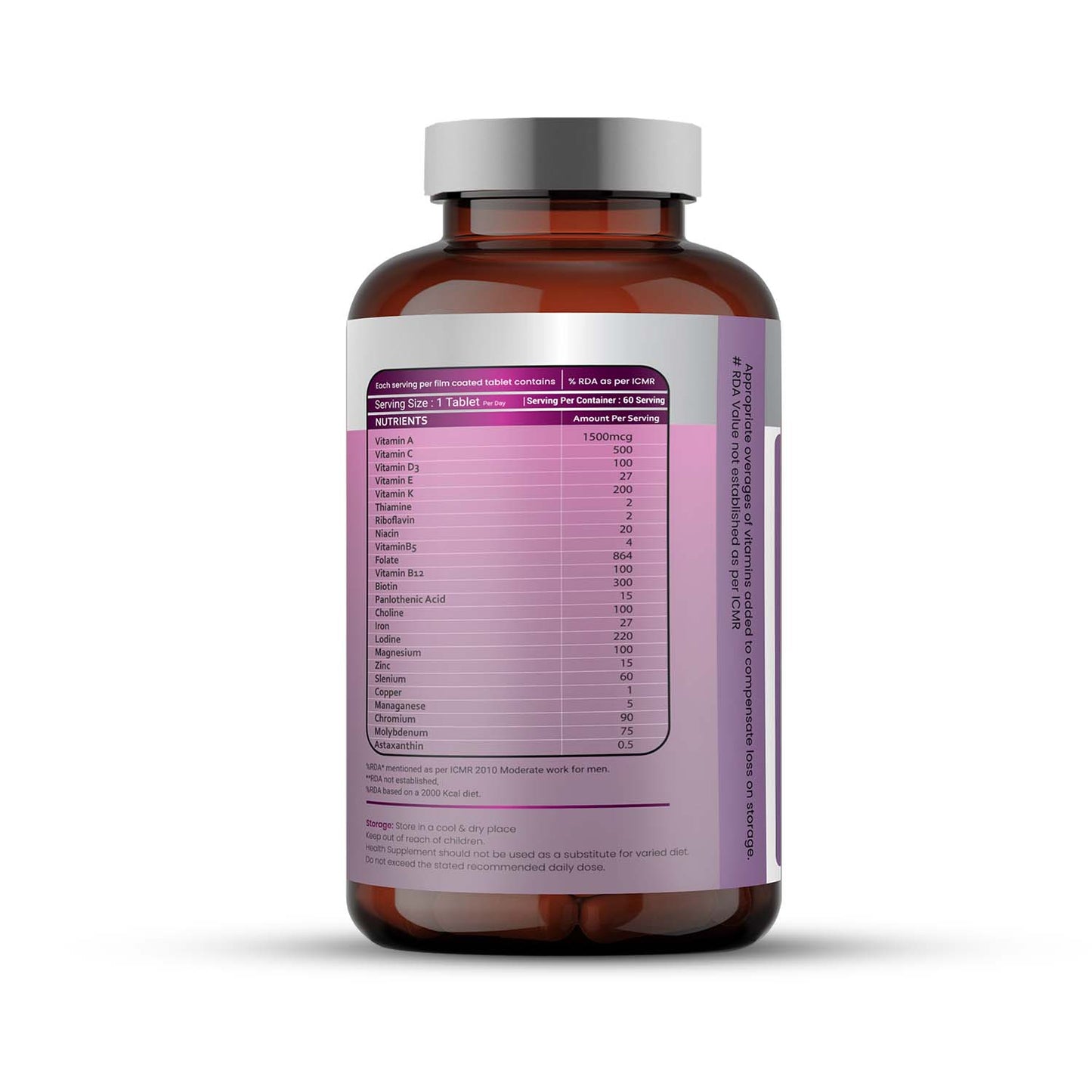 Body Sensation Multivitamin Tablets