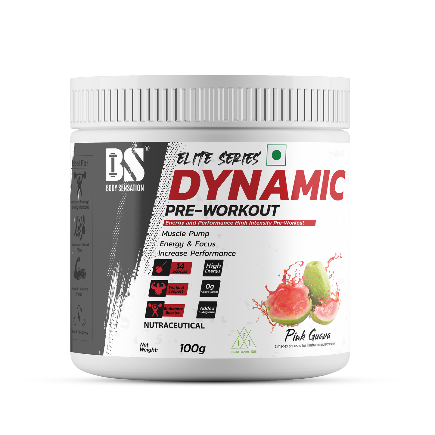 Elite Dynamic Pre-Workout 100g