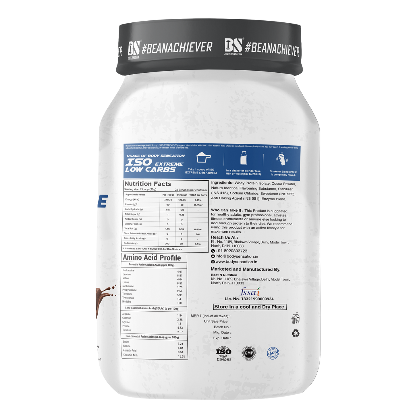 Elite ISO Extreme Low Carbs 1 Kg