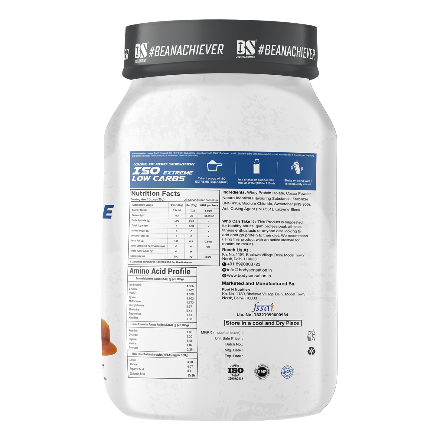 Elite ISO Extreme Low Carbs 1 Kg