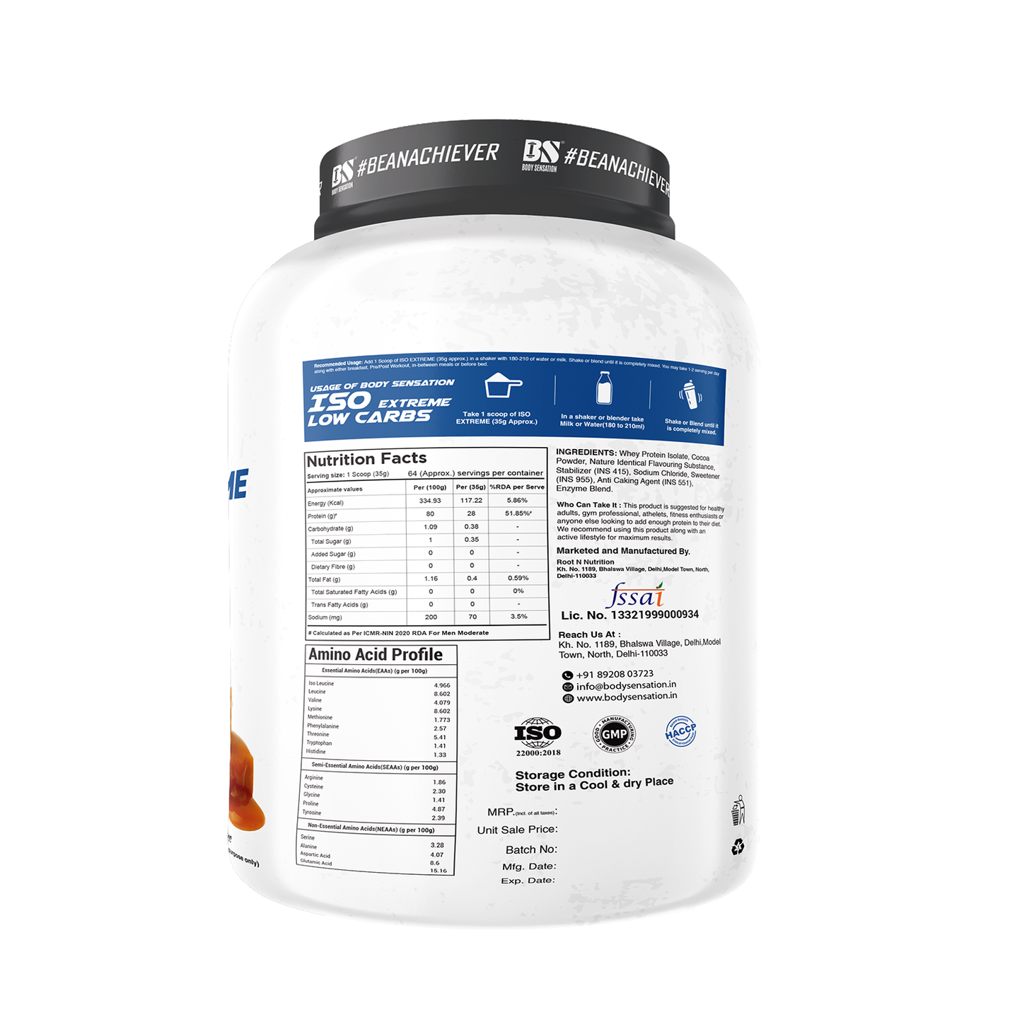 Elite ISO Extreme Low Carbs 2.25 Kg