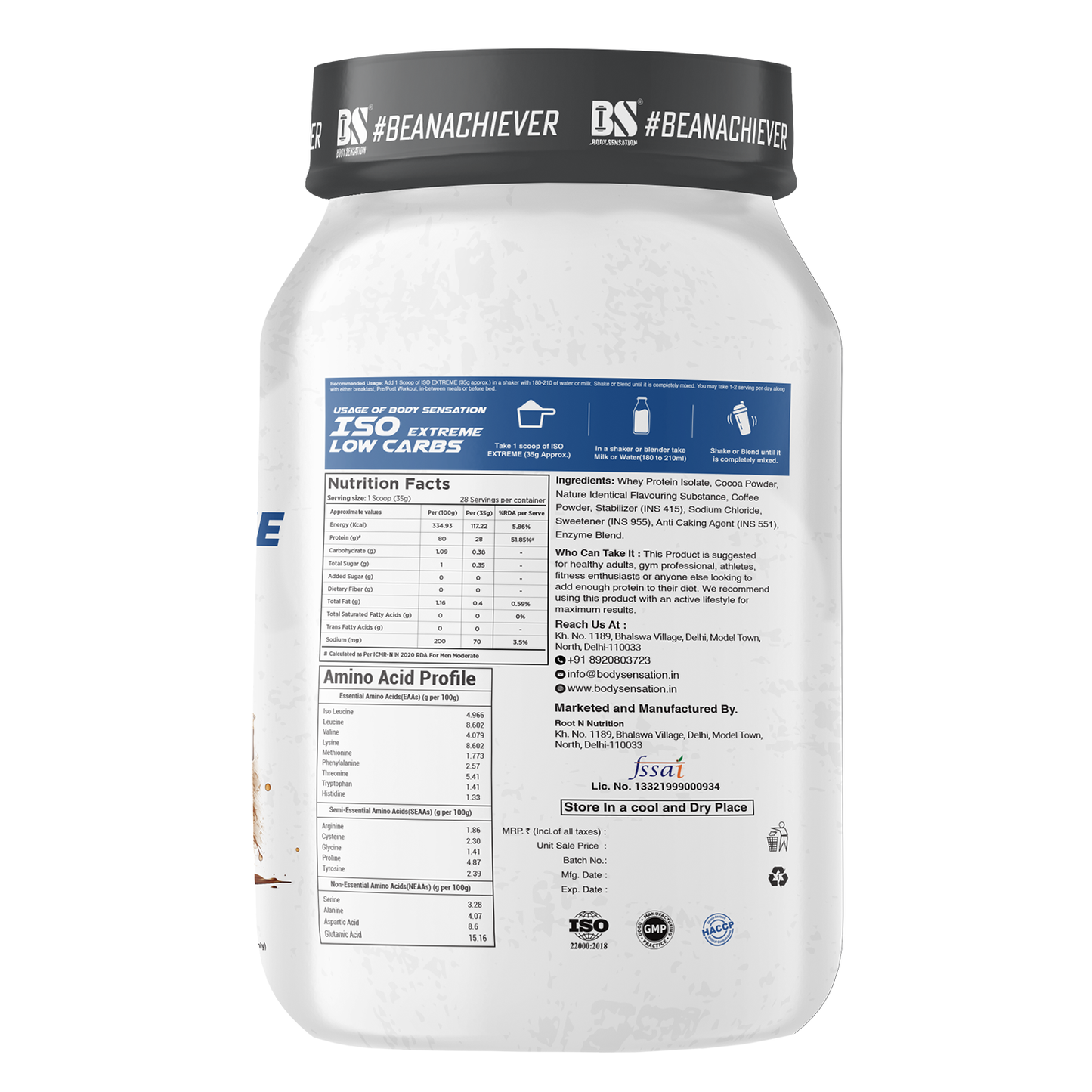 Elite ISO Extreme Low Carbs 1 Kg