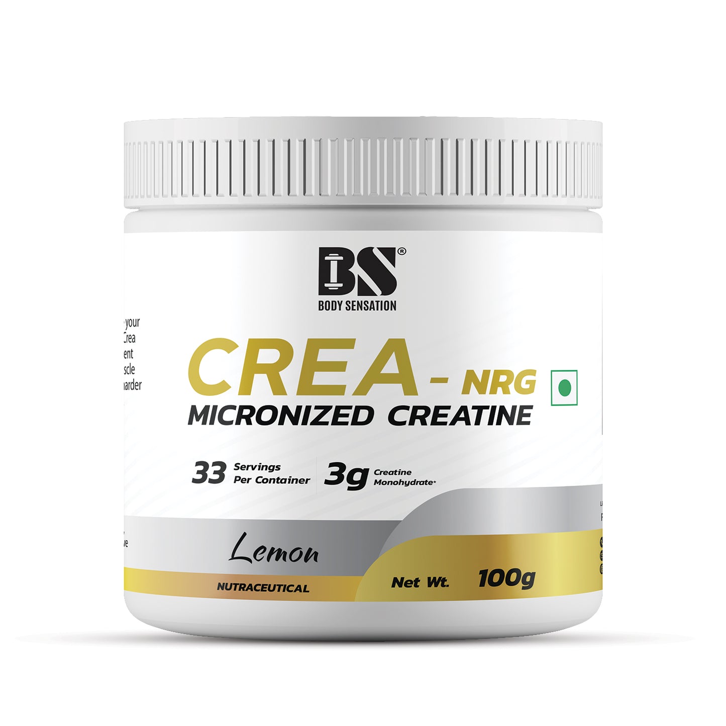 CREA - NRG Micronized  Creatine - 100g