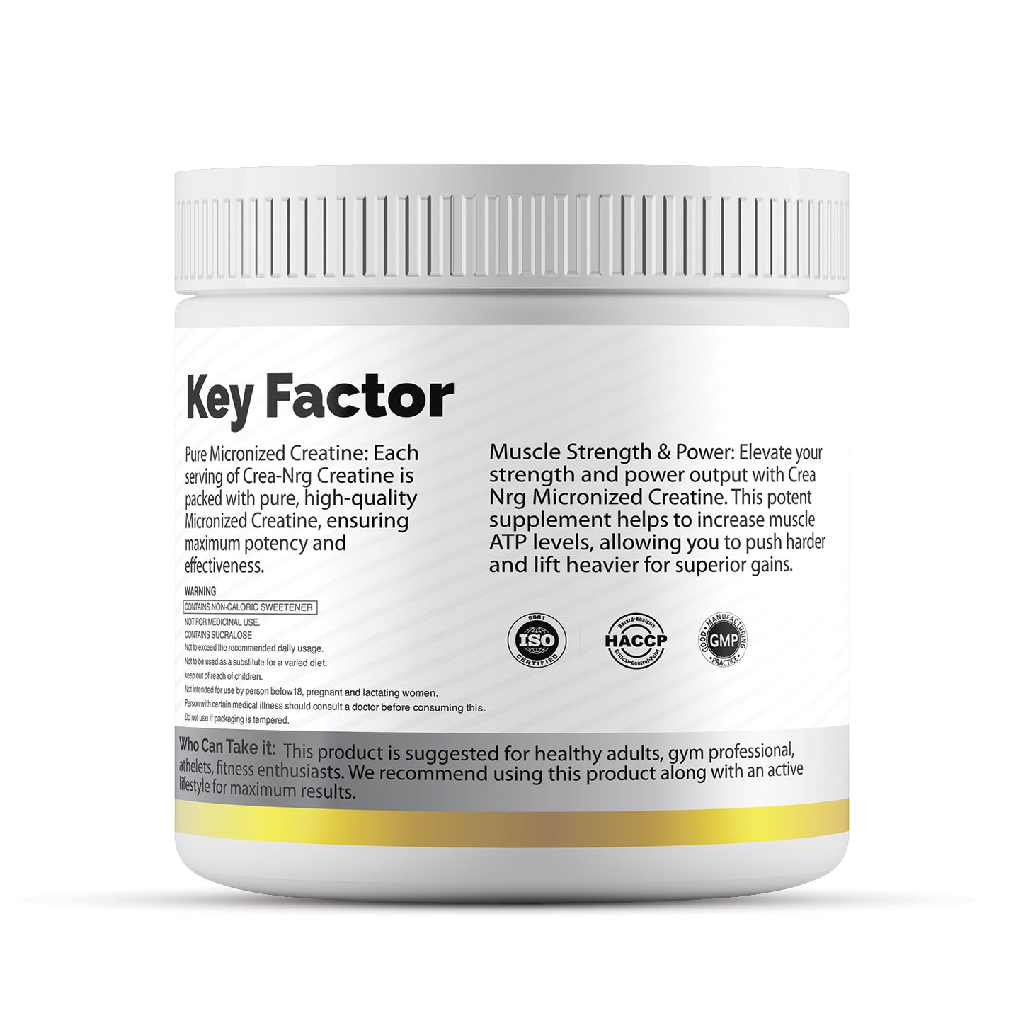 CREA - NRG Micronized  Creatine - 100g