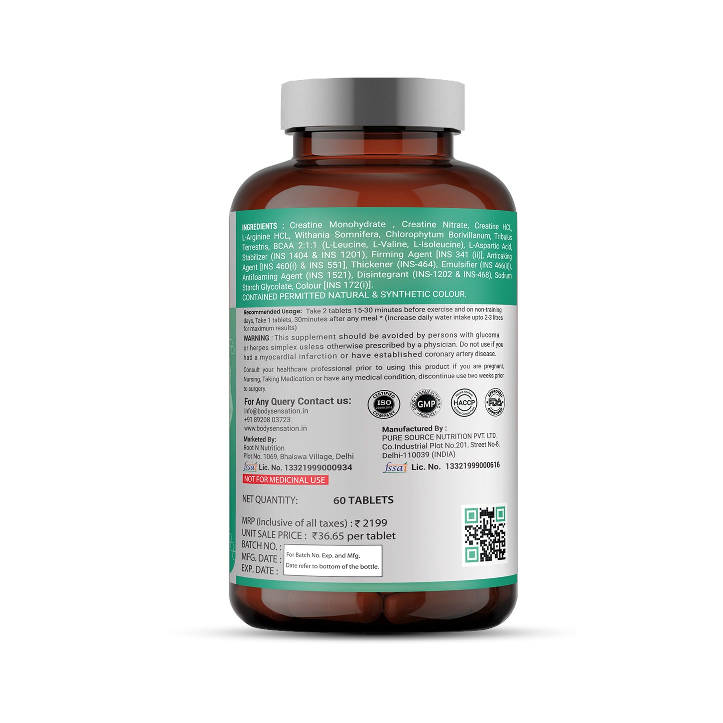 Body Sensation Muscle Gain