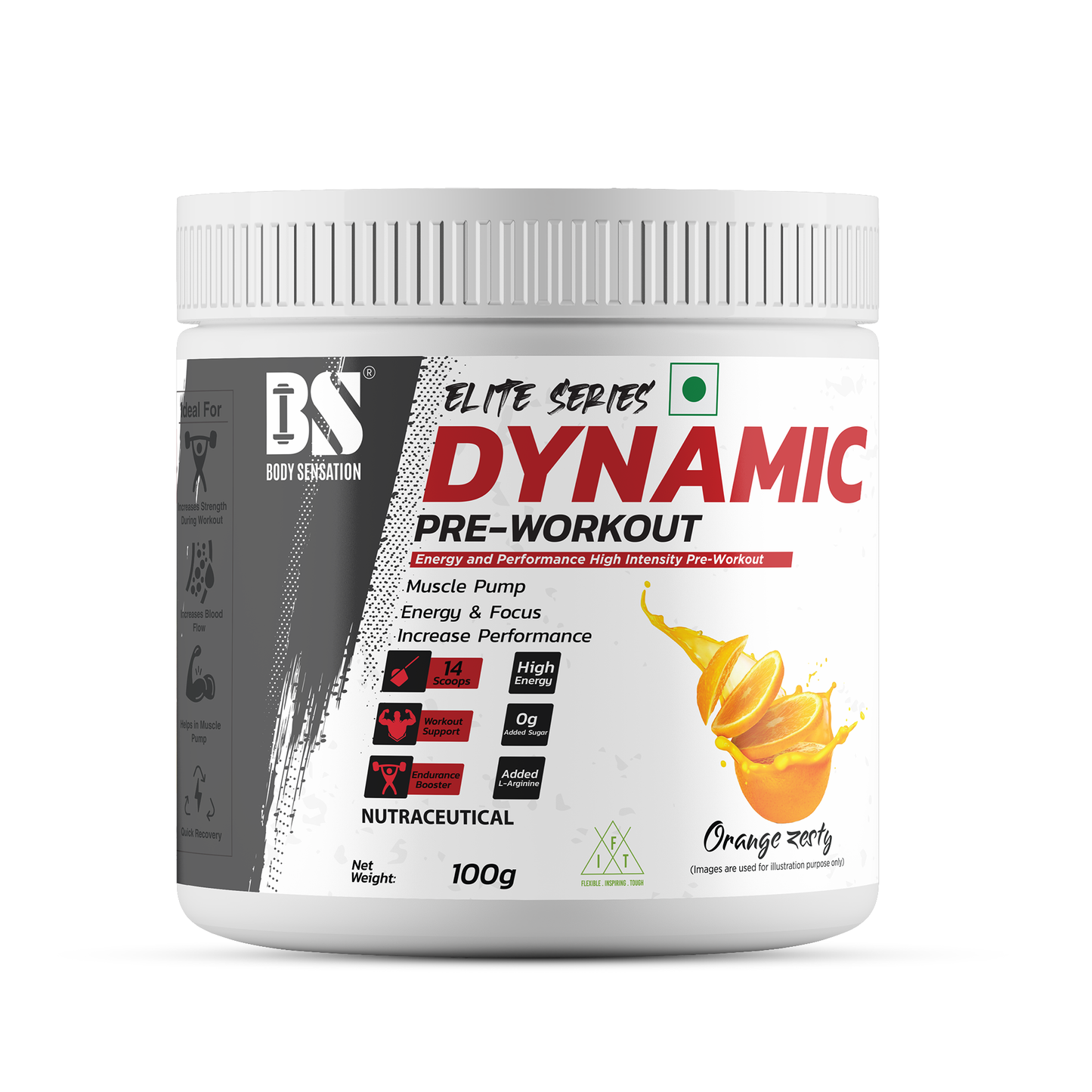 Elite Dynamic Pre-Workout 100g