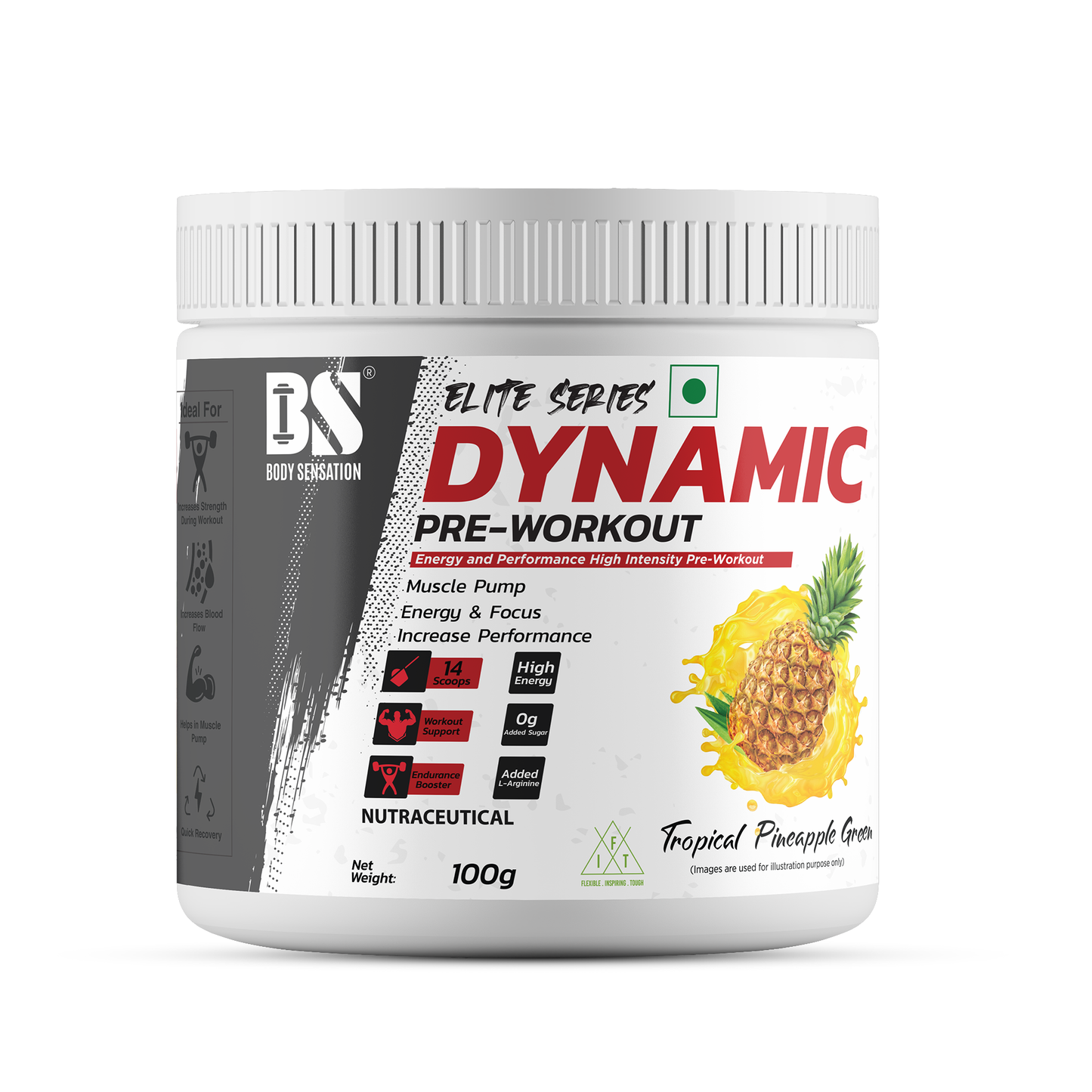 Elite Dynamic Pre-Workout 100g