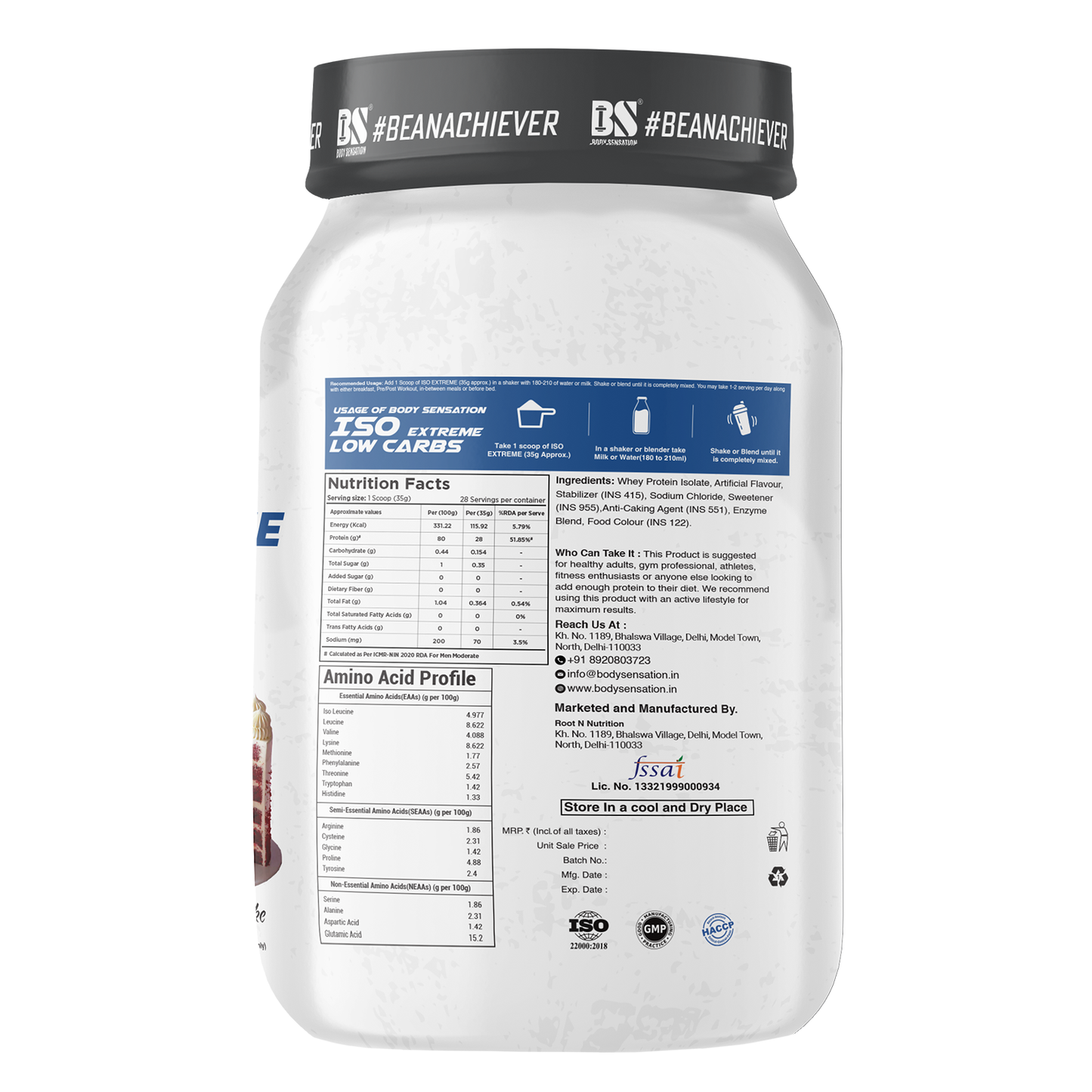 Elite ISO Extreme Low Carbs 1 Kg